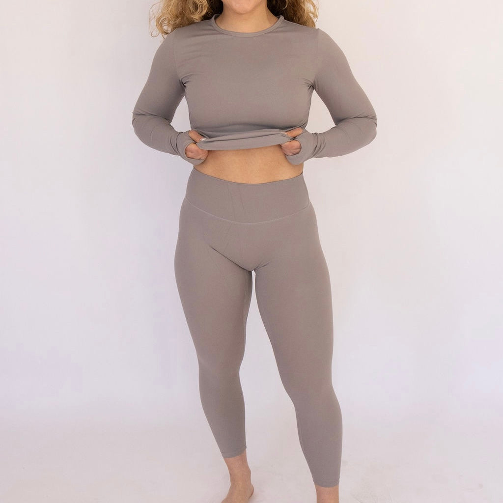 Snow Bunny Set - Grey Bottom