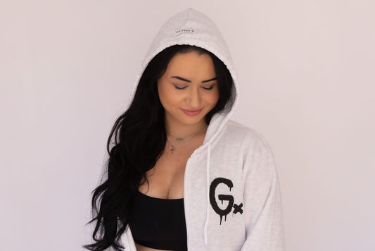 Graffiti G Zip Up Sweatshirt